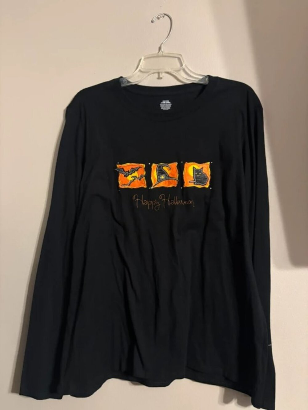 Halloween Long sleeve shirt in 2X